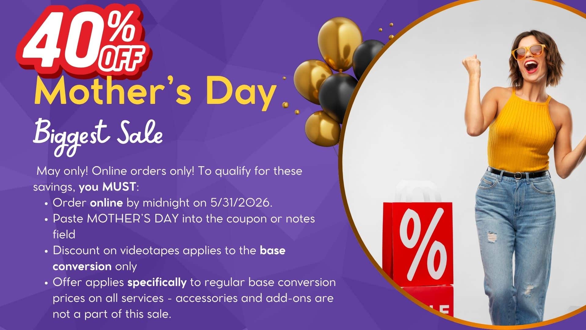 Mother's Day Sale Slide 3